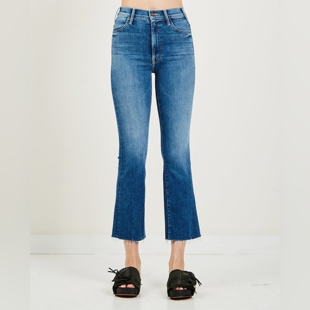 OFFER! MOTHER The Hustler Ankle Fray in Satisfaction Garunteed